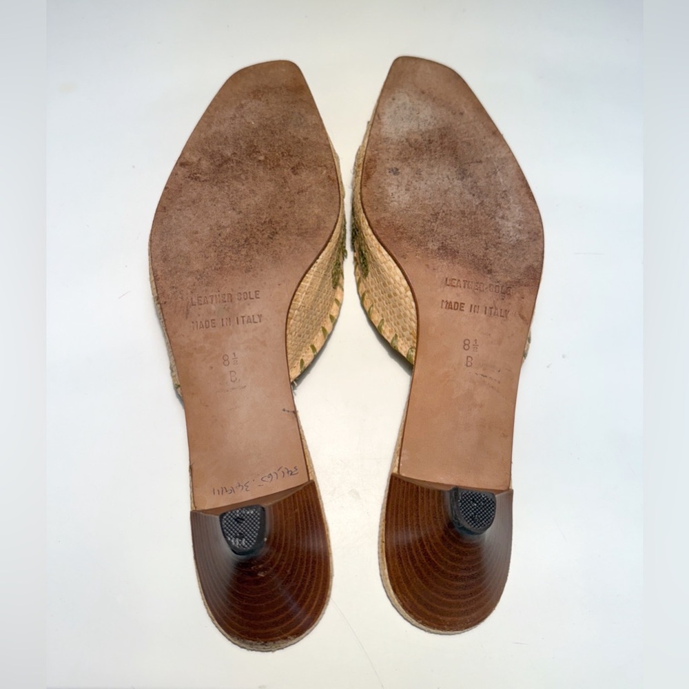 Isaac Mizrahi Vintage Mules - Picture 5 of 5